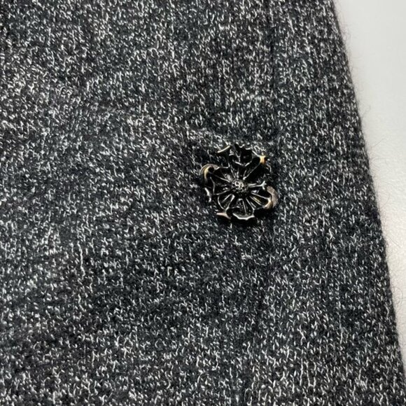 MAISON SCOTCH Wool Blend Skirt Sz 2 Dark Gray - Picture 4 of 4